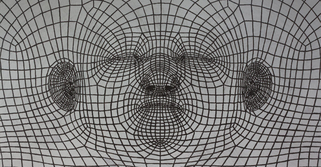 Kunst-Felzl: Head Repro Werk von Christopher Friess