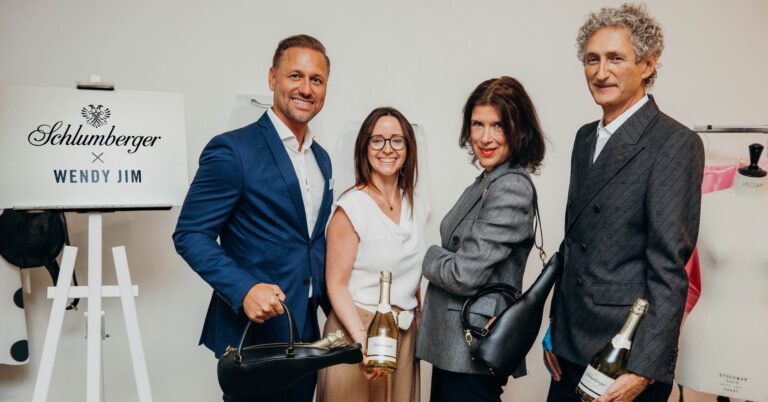 Schlumberger x WendyJim präsentieren Handtasche aus veganem Traubenleder