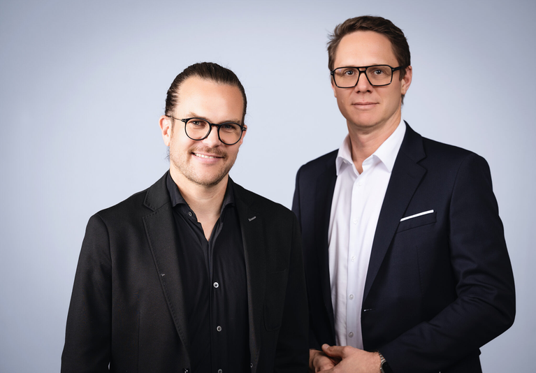 Delta Pods Architects: Von links nach rechts: Tobias Ziegelmeyer, Reinhard Bärnthaler Pressebild