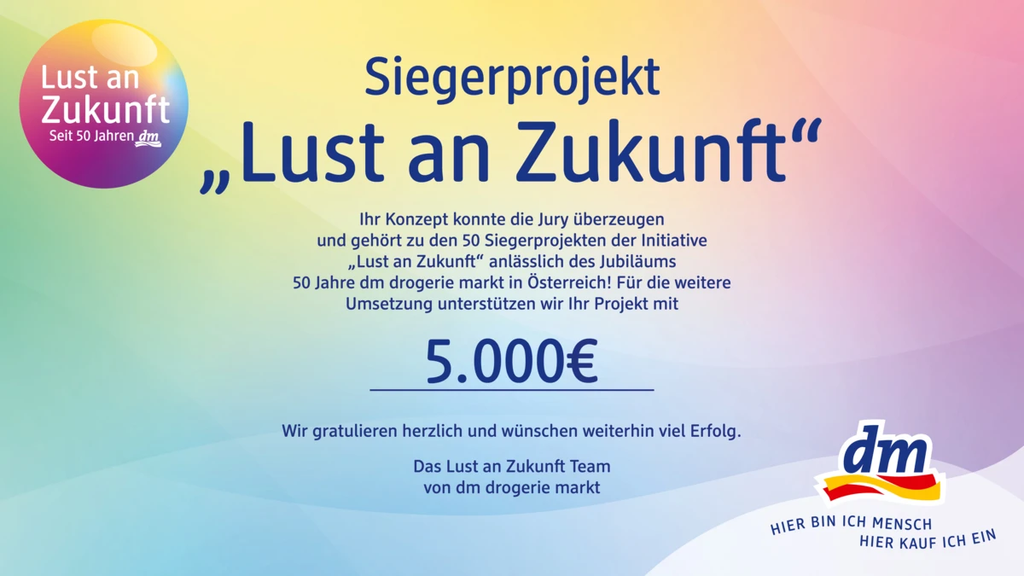 Siegerprojekt „Zeit schenken, Perspektiven eröffnen“